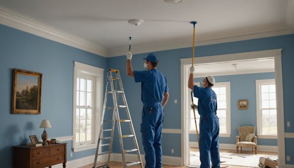 Comment refaire sa peinture de plafond ?