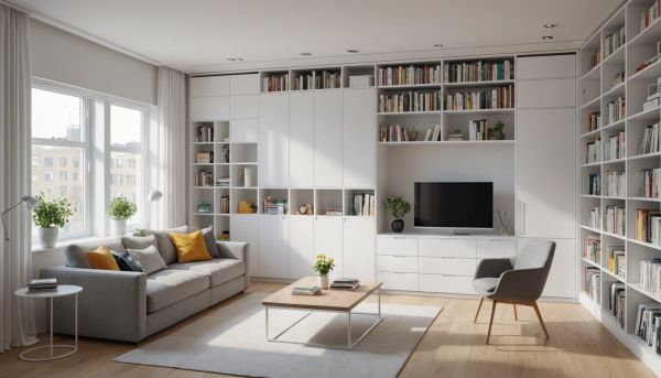 Rangement astucieux maison gagne place
