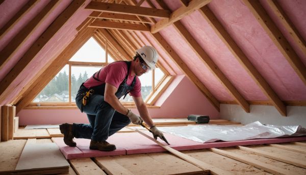 Travaux isolation combles perdus maison