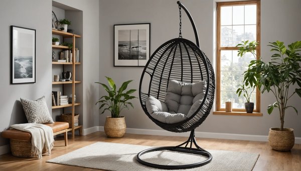 Découvrez les bienfaits d'une chaise suspendue pour se détendre